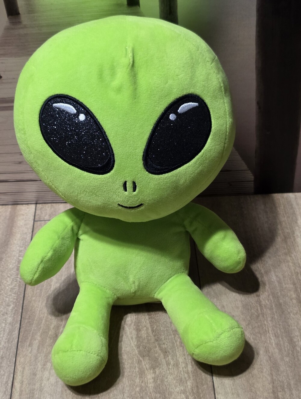 Nanco Green Alien Plush Toy - Soft Kids Stuffed Figure